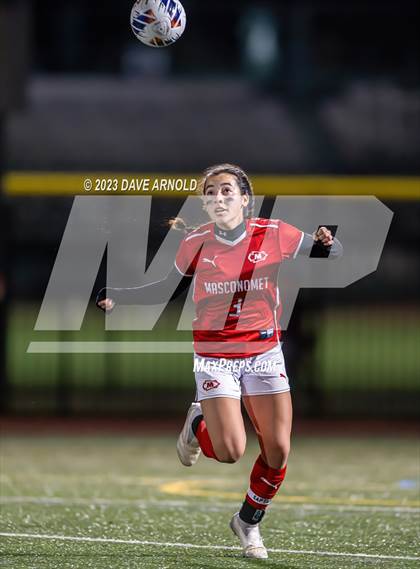 Thumbnail 3 in Masconomet Regional vs. Notre Dame Academy (MIAA Division 2 State Semifinal) photogallery.