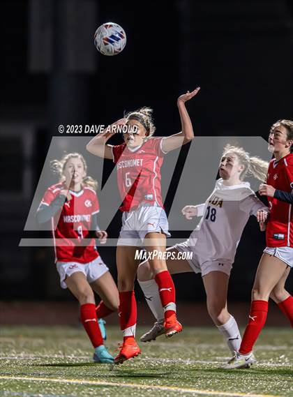 Thumbnail 3 in Masconomet Regional vs. Notre Dame Academy (MIAA Division 2 State Semifinal) photogallery.