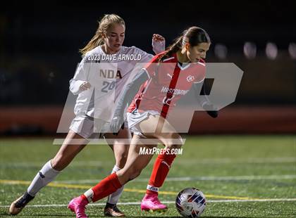 Thumbnail 1 in Masconomet Regional vs. Notre Dame Academy (MIAA Division 2 State Semifinal) photogallery.