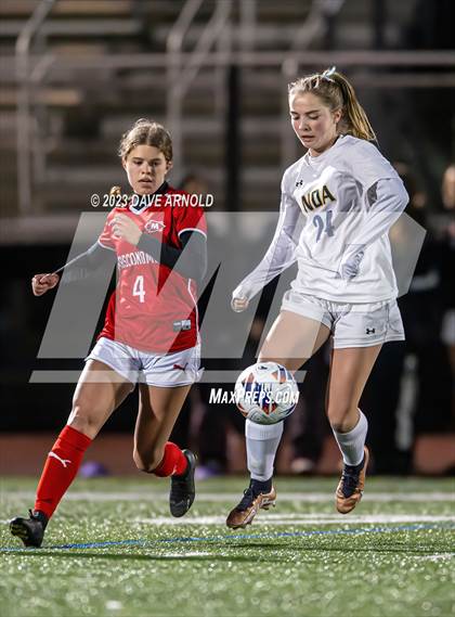 Thumbnail 3 in Masconomet Regional vs. Notre Dame Academy (MIAA Division 2 State Semifinal) photogallery.