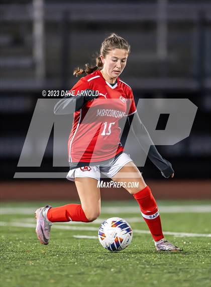 Thumbnail 1 in Masconomet Regional vs. Notre Dame Academy (MIAA Division 2 State Semifinal) photogallery.