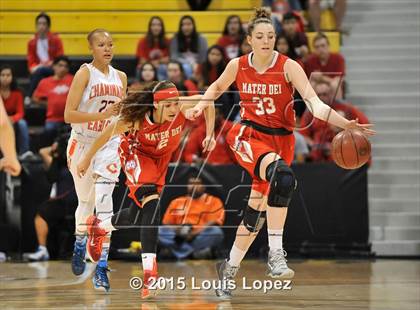 Thumbnail 1 in Mater Dei vs. Chaminade (CIF SoCal Regional Open Division Final) photogallery.