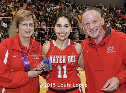 Thumbnail 3 in Mater Dei vs. Chaminade (CIF SoCal Regional Open Division Final) photogallery.