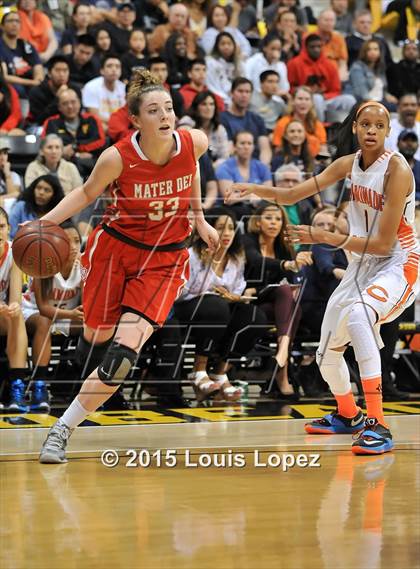 Thumbnail 3 in Mater Dei vs. Chaminade (CIF SoCal Regional Open Division Final) photogallery.