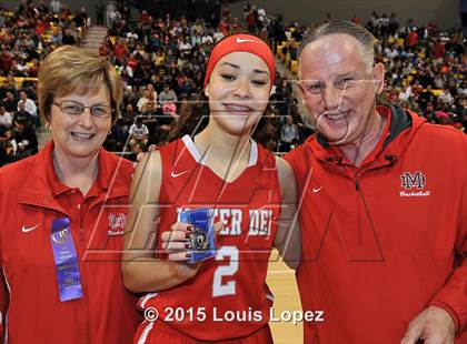 Thumbnail 3 in Mater Dei vs. Chaminade (CIF SoCal Regional Open Division Final) photogallery.