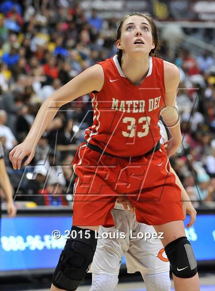Thumbnail 2 in Mater Dei vs. Chaminade (CIF SoCal Regional Open Division Final) photogallery.