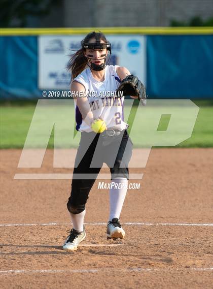 Thumbnail 2 in East Rockaway vs Oyster Bay (NYSPHSAA Section 8 Class B Final Game 2) photogallery.
