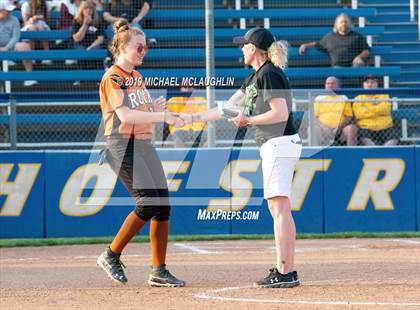 Thumbnail 2 in East Rockaway vs Oyster Bay (NYSPHSAA Section 8 Class B Final Game 2) photogallery.