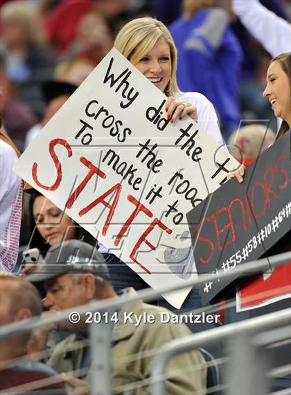 Thumbnail 1 in Albany vs. Bremond (UIL 2A Division 2 Final) photogallery.