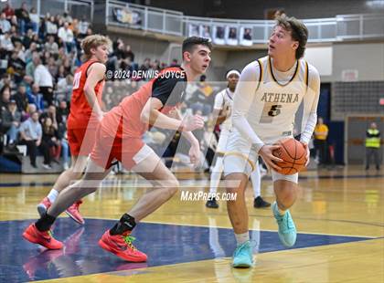 Thumbnail 3 in Penfield vs. Greece Athena (NYSPHSAA Section V Class AA Semifinals) photogallery.