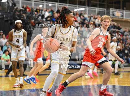 Thumbnail 2 in Penfield vs. Greece Athena (NYSPHSAA Section V Class AA Semifinals) photogallery.