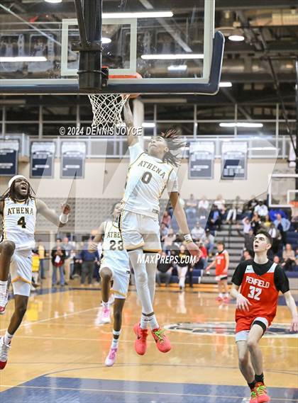 Thumbnail 2 in Penfield vs. Greece Athena (NYSPHSAA Section V Class AA Semifinals) photogallery.