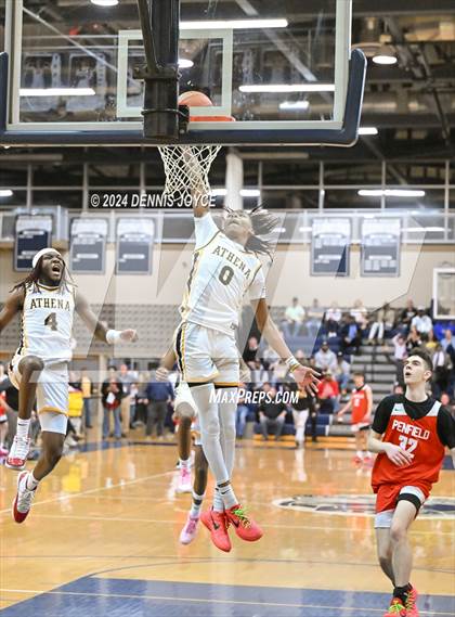 Thumbnail 3 in Penfield vs. Greece Athena (NYSPHSAA Section V Class AA Semifinals) photogallery.