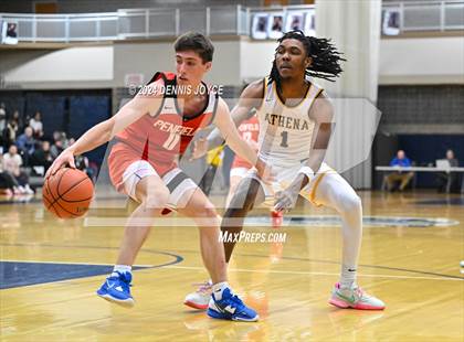 Thumbnail 1 in Penfield vs. Greece Athena (NYSPHSAA Section V Class AA Semifinals) photogallery.