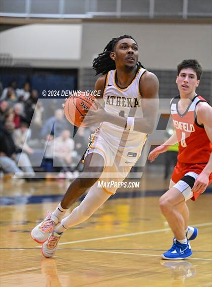 Thumbnail 2 in Penfield vs. Greece Athena (NYSPHSAA Section V Class AA Semifinals) photogallery.