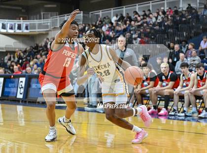 Thumbnail 2 in Penfield vs. Greece Athena (NYSPHSAA Section V Class AA Semifinals) photogallery.