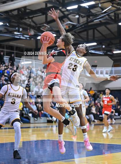 Thumbnail 3 in Penfield vs. Greece Athena (NYSPHSAA Section V Class AA Semifinals) photogallery.
