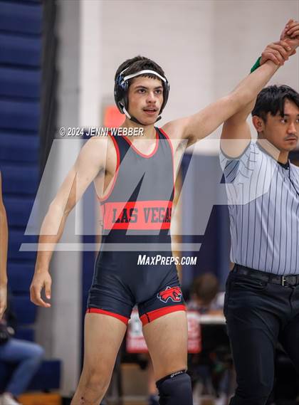 Thumbnail 2 in Las Vegas vs. Rancho (Spring Valley Duals Round 3) photogallery.