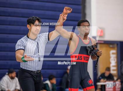 Thumbnail 2 in Las Vegas vs. Rancho (Spring Valley Duals Round 3) photogallery.