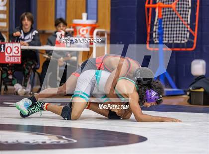 Thumbnail 2 in Las Vegas vs. Rancho (Spring Valley Duals Round 3) photogallery.