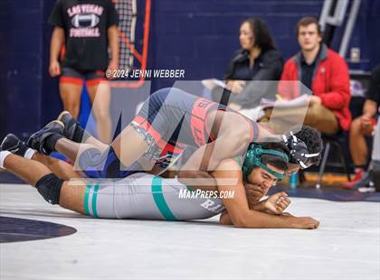 Thumbnail 2 in Las Vegas vs. Rancho (Spring Valley Duals Round 3) photogallery.
