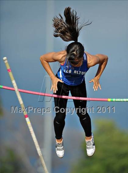 Thumbnail 1 in 44th Arcadia Invitational (Saturday's Girls Field Events) photogallery.