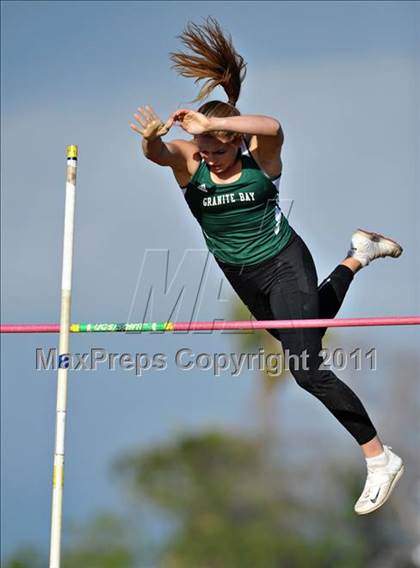 Thumbnail 1 in 44th Arcadia Invitational (Saturday's Girls Field Events) photogallery.