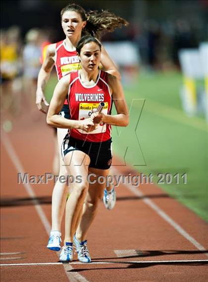 Thumbnail 1 in 44th Arcadia Invitational (Saturday's Girls Field Events) photogallery.