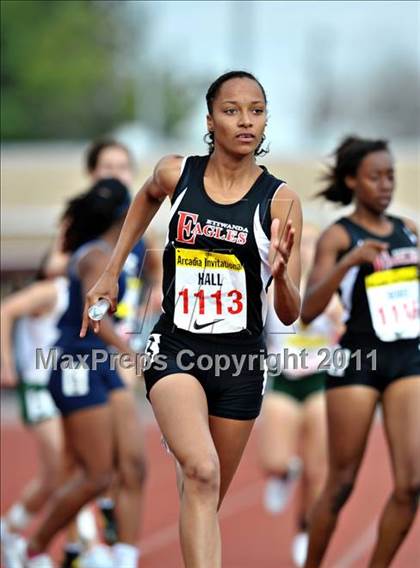 Thumbnail 2 in 44th Arcadia Invitational (Saturday's Girls Field Events) photogallery.
