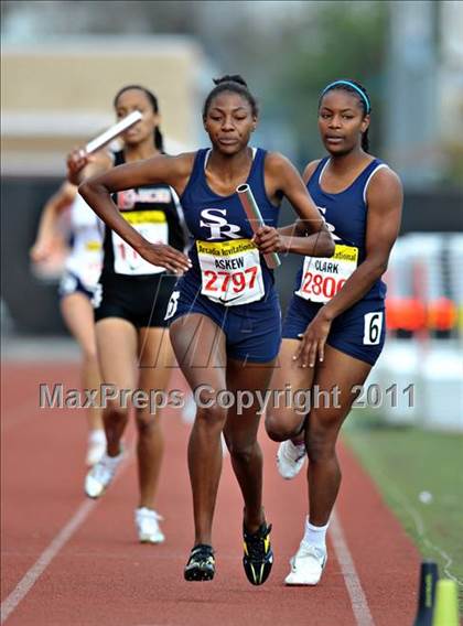 Thumbnail 1 in 44th Arcadia Invitational (Saturday's Girls Field Events) photogallery.