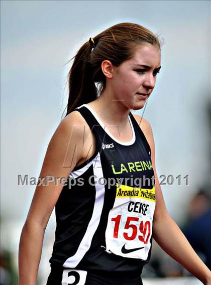 Thumbnail 1 in 44th Arcadia Invitational (Saturday's Girls Field Events) photogallery.