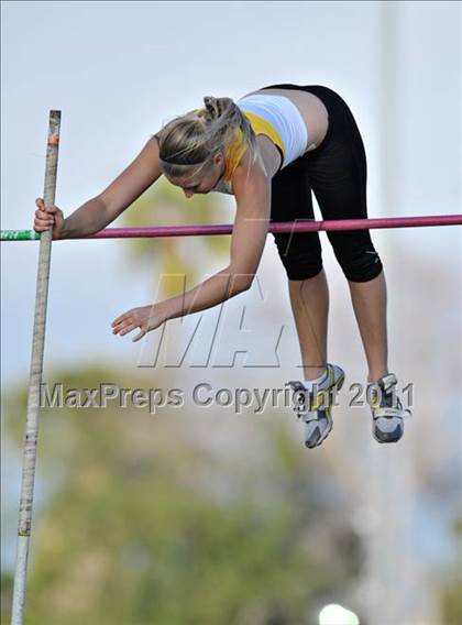 Thumbnail 1 in 44th Arcadia Invitational (Saturday's Girls Field Events) photogallery.
