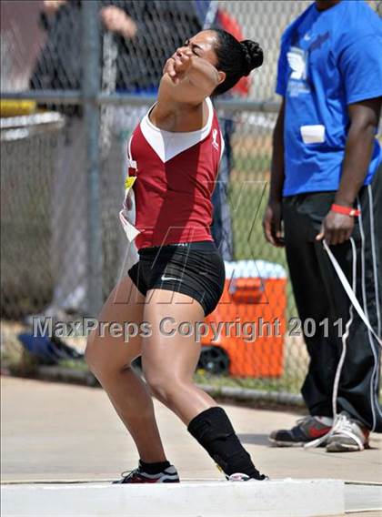 Thumbnail 1 in 44th Arcadia Invitational (Saturday's Girls Field Events) photogallery.