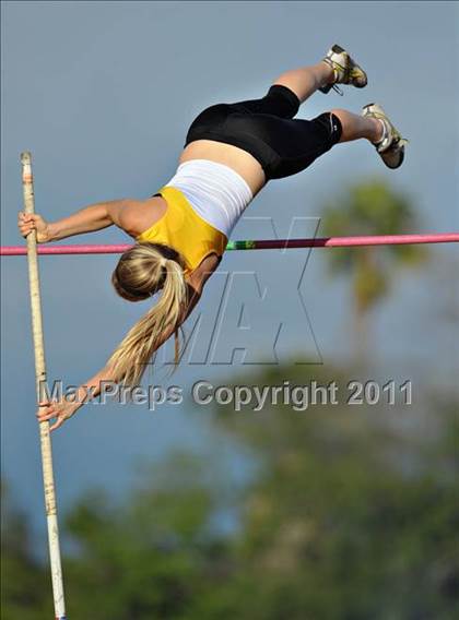 Thumbnail 1 in 44th Arcadia Invitational (Saturday's Girls Field Events) photogallery.