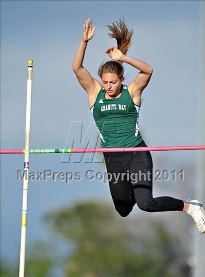 Thumbnail 2 in 44th Arcadia Invitational (Saturday's Girls Field Events) photogallery.