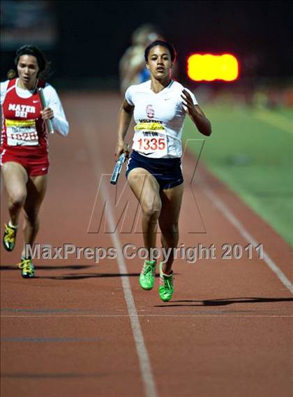 Thumbnail 1 in 44th Arcadia Invitational (Saturday's Girls Field Events) photogallery.