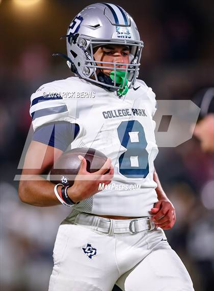 Thumbnail 2 in College Park @ Klein Collins (UIL 6A Football D2 Area playoffs) photogallery.