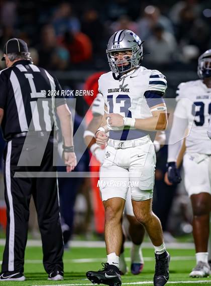 Thumbnail 1 in College Park @ Klein Collins (UIL 6A Football D2 Area playoffs) photogallery.