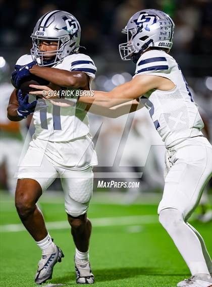 Thumbnail 2 in College Park @ Klein Collins (UIL 6A Football D2 Area playoffs) photogallery.