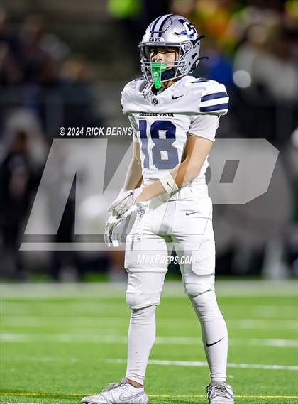 Thumbnail 1 in College Park @ Klein Collins (UIL 6A Football D2 Area playoffs) photogallery.