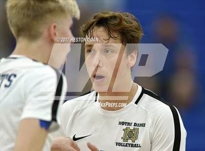Thumbnail 1 in Notre Dame (SO) vs. Calabasas (CIF SS D2 Final) photogallery.