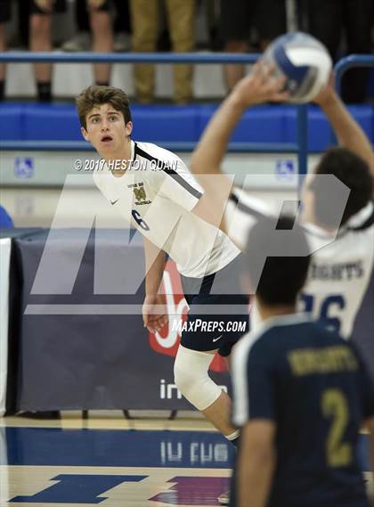 Thumbnail 3 in Notre Dame (SO) vs. Calabasas (CIF SS D2 Final) photogallery.