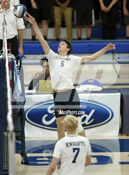 Thumbnail 3 in Notre Dame (SO) vs. Calabasas (CIF SS D2 Final) photogallery.