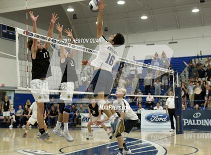 Thumbnail 1 in Notre Dame (SO) vs. Calabasas (CIF SS D2 Final) photogallery.