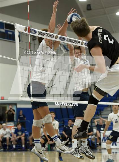 Thumbnail 3 in Notre Dame (SO) vs. Calabasas (CIF SS D2 Final) photogallery.