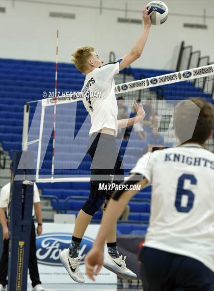 Thumbnail 3 in Notre Dame (SO) vs. Calabasas (CIF SS D2 Final) photogallery.