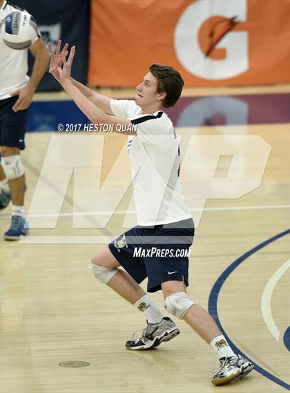 Thumbnail 1 in Notre Dame (SO) vs. Calabasas (CIF SS D2 Final) photogallery.