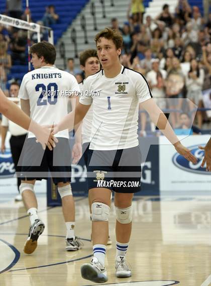 Thumbnail 1 in Notre Dame (SO) vs. Calabasas (CIF SS D2 Final) photogallery.