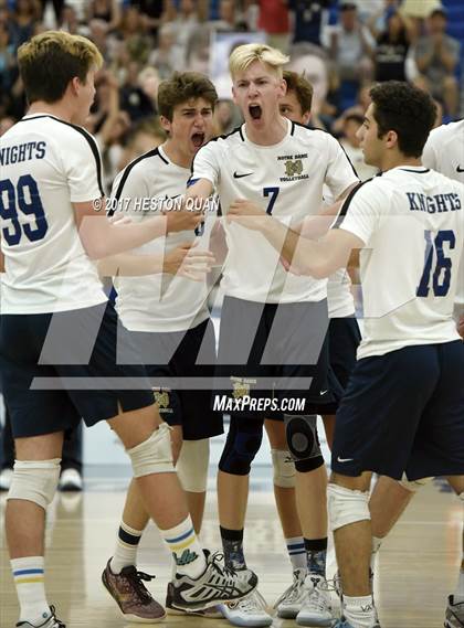 Thumbnail 2 in Notre Dame (SO) vs. Calabasas (CIF SS D2 Final) photogallery.