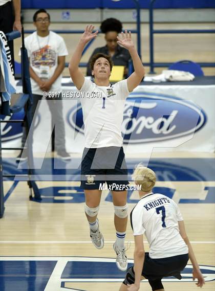 Thumbnail 2 in Notre Dame (SO) vs. Calabasas (CIF SS D2 Final) photogallery.